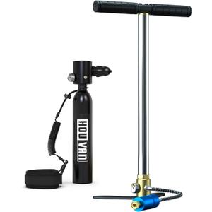 Mini Scuba Tank 0.5L Diving Tank with DOT Certification Reusable Lung Air Tank Backup Air Source Pony Bottle for Underwater Shooting and Emergency Rescue Operations