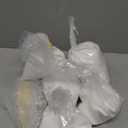 Simply Soson 10 lb White Unscented Pearled Candle, Sand Wax Candle, Long Lasting Powder, Refillable Natural Wax with 50 Wicks for Candle Making