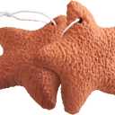 2 Pack Natural Terracotta Pumice Stone, Pedicure Tools Hard Skin Callus Remover for Feet and Hands - Foot File Exfoliation to Remove Dead Skin and Callusess