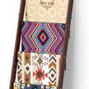 BAMBANG 6-Tier Blanket Ladder for Living Room, Blanket Quilt Ladder Rack Rustic Decorative Towel Holder, Wall Leaning Blanket Ladder Shelf Storage Farmhouse Decor for Bedroom Bathroom, Brown