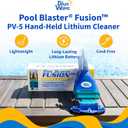 Blue Wave Pool Blaster Fusion PV-5 Hand-Held Lithium Cleaner