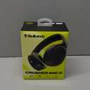 Skullcandy Crusher ANC 2 Wireless Over-Ear Bluetooth Headphones with Multi-Sensory Bass, Active Noise Cancelling, Up to 60 Hours Battery, Microphone for iPhone Android - True Black