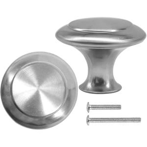 30 Packs Kitchen Cabinet Knobs Brushed Nickel Silver-Pull Hardware Handle,Drawer knobs for Kitchen Cupboard Door,Bedroom Dresser Drawerwith Long Short Screws