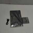 OMOTON Bluetooth Keyboard for Tablet/Android/Windows/iOS, with 7 Colors Backlight Rechargeable Wireless Mini Keyboard for Galaxy Tab A9+ / S9 FE / S10 / S11 / A11 Series etc, Black