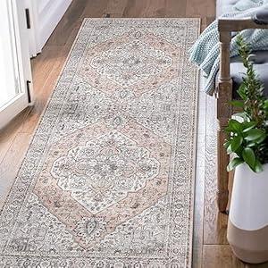 jinchan Runner Rug 2x5 Washable Hallway Rug Indoor Rug Non Slip Grey Pink Vintage Laundry Room Rug Print Retro Distressed Carpet Soft Thin Rug Accent Rug for Bedroom Kitchen jinchan Runner Rug 2x5 Washable Hallway Rug Indoor Rug Non Slip Grey Pink Vintage Laundry Room Rug Print Retro Distressed Carpet Soft Thin Rug Accent Rug for Bedroom Kitchen