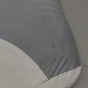 Cervical Neck Pillow for Side Sleepers  Cooling Contour Memory Foam Pillows Ergonomic Neck Support Adjustable Bed Pillows for Neck Comfort - Ideal Christmas Birthday Gift for Women Men (Grey)