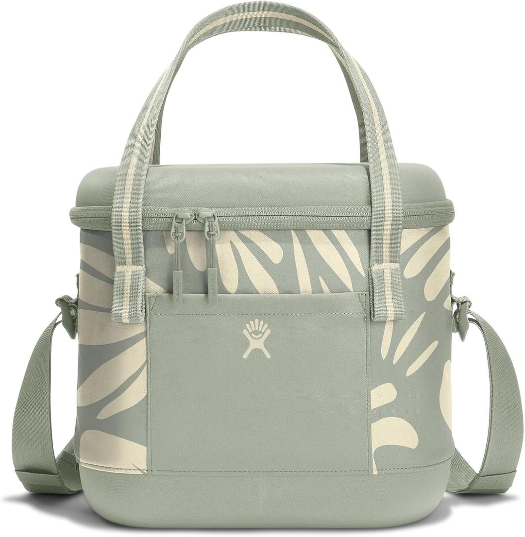 Hydro Flask Cooler Bag - Insulated Portable Soft Cooler - 12 L Capacity in Botanical Bliss Agave