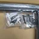 Shelf Brackets 12 Inch L Brackets for Shelves Heavy Duty Black Wall Brackets for Shelves 5mm Thick Metal Bracket Support for Shelf with Screws