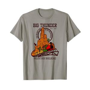 Big Thunder Mountain Railroad, The Wildest Train Ride, West T-Shirt, Size L