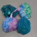 Chuya Bath Sponges Loofahs 70 Grams Large Size,4 Pack Shower Sponge Exfoliating Cleaning Bath Loofa Body Scrubber Balls for Women Men Children Washing