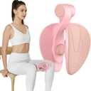 Thigh Trainer, Inner Thigh Exerciser, Pelvic Floor Muscle Training, Home Workout Equipment (Pink)