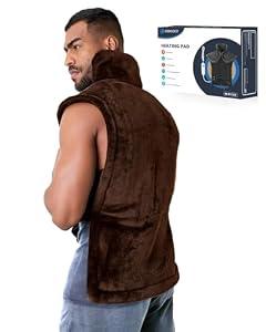 CooCoCo Heating Pad for Neck and Shoulders and Back, FSA Eligible, Birthday Gifts for Her Him Women Men Mom Dad, Electric Heat Pad for Neck and Shoulder, ETL Certified, 24"x33"
