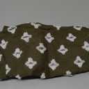 MIULEE Set of 2 Decorative Throw Pillow Covers Rhombic Jacquard Pillowcase Soft Square Spring Cushion Case for Couch Sofa Bed Bedroom Living Room, 18x18 Inch, Olive Green