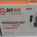 Full Body Massage Mat, Vibrating Mattress Pad, Bed Massager Mat, Massage Mats for Full Body with Detachable Pillow with Heat, Alleviates Muscle Pain, Improves Circulation and Stress Relief by SITFIT