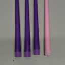 Four(4) Piece Set Christmas Season Decoration 9-inch LED Flameless Advent Candles