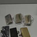 EBANKU Christmas Stocking Holder, 8 Packs Mantel Stocking Hangers Fireplace Stocking Holders Bases for Christmas Decorations (Bronze)