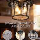 TALOYA 52" Farmhouse Ceiling Fan with Light and Remote Rustic Style