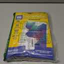 Samsill Mini Sheet Protectors 100 Pack, 5.5 x 8.5 Inch Page Protectors for Mini 3 Ring Binder, Clear Protector Sheets, 7 Hole, Top Loading, Acid Free