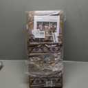 COSY HOMEER-Stair-Treads-for-Wooden-Steps Washable Indoor Stair Treads Non Slip 8" X 30" Soft Stair Carpet Treads Reusable Peel and Stick Stair Runner Rug for Kids, Elders and Pets 15pcs (Brown/Grey)