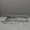 Double Pull Out Trash Can Under Cabinet with Soft Close Slides 130LB Heavy Duty Under Sink Trash Bin Kit with Door or Base Mount, Fits 16" W x 23" D Cabinet, Trash Can Not Included