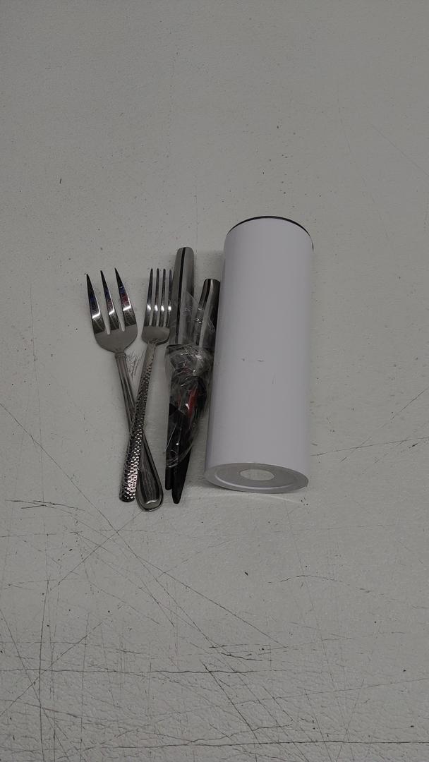 Knife 2pcs Fork 2 Pcs Thermos Tumbler 20oz  Knife 2pcs Fork 2 Pcs Thermos Tumbler 20oz