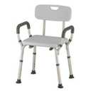 AZ MediQuip AZM Deluxe Bath Chair with back and padded arms