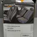 West Coast Auto Universal Baja Saddle Blanket Bench Full Size Seat Cover Fits Ford, Chevrolet, Dodge, and Full Size Pickup Trucks (Black)