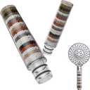 SR SUN RISE Shower Filter for Handheld Shower Head, 2-Pack Replacement Filters for Hard Water Remove Chlorine and Harmful Substances Only Fits SR SUN RISE Shower Head