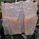 QDVXZA Hug Blanket, Comfort Blanket, Hug Healing Blankets with Inspirational Words, Get Well Soon Presents for Women After Surgery, 50"x40"