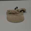 Pet Baseball Cap with Ear Holes - Multi-Color Sun Visor Hat for Dogs & Cats, Summer & Fall Beach Headwear for Puppies & Kittens (Khaki, M)