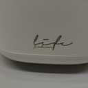 Mini Countertop Garbage Can with 10 Rolls of Garbage Bags, Tiny Desk Garbage Cans with Press Type Lid, Desktop Garbage Can Applicable for Bathroom Vanity Home Office (White)