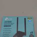 TP-Link WiFi 6 USB Adapter for Desktop PC - (Archer TX20U Plus) AX1800 Wireless Network Adapter with 2.4GHz, 5GHz, High Gain Dual Band 5dBi Antenna, WPA3, Supports Windows 11/10