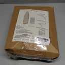 Ironing Board Cover and Pad 15"x54" Extra Thick Natural Cotton, Scorch and Stain Resistant Padding, Standard Size Iron Board Cover with Fasteners Heavy Duty Elastic Edge, Heatproof Foliage