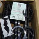 Mr. Pen- Space Saving Hangers for Clothes, 24 pcs, Black, Bulk Plastic Multi Clothes Hangers Space Saving, 5 Slots, 360 Rotating Hooks