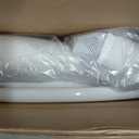 Delta Children Curve Bassinet, White/Grey