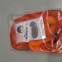MAGQOO Orange Ombre Flame Fire Wig Long Curly Wavy Ombre Orange Wigs for Women Girls Middle Part Heat Resistant Hight Density Synthetic Wigs