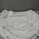 Adult Incontinence Pull-on Plastic Pants PVC Pants 3 Pack (Large, White)