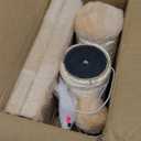 ANWA 32" Tall Cat Scratching Posts for Indoor Cats, 3-in-1 Vertical Cat Scratching Post with Plush Toys, Premium Sisal Post for Cats at All Ages with Reinforced Stable Base, Beige