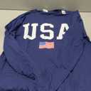 USA Casual Long Sleeve Graphic Tee Shirt Women Men Patriotic Long Sleeve T-Shirt, L