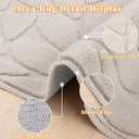 HEBE 6'x9' Area Rugs for Living Room, Washable Non Slip Floral Bedroom Rug