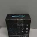 WIRWTRU S30 Gaming Headset with Microphone,198g Lightweight Design, Wired Gaming Headphones for Xbox, Xbox Series X|S, PS5, PS4, Switch, PC, Noise Cancelling Mic, Soft Earmuffs (White)