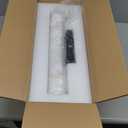 Bronze Alabaster Wall Sconces, 20" Natural Marble Wall Sconce, Hardwired Black Wall Sconces Indoor, Stone Wall Sconce Dimmable, Alabaster Wall Lamp for Living Room, Bathroom, Bedroom, Stair-Upgraded