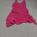 Tempt Me Women One Piece Swim Dress 2025 Tummy Control Swimsuit with Skirt Wrap Tie Side Swimdress Bathing Suit (X-Large, Hot Pink)