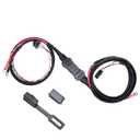 42014 42015 4 Pin Truck Side Battery Cable Set for Western SnowEx Fisher Blizzard Snow PlowTruck & Plow Side Power Cable Wiring Harness w/Dust Cover