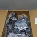 Dual Monitor Stand Holds 4.4-22 lbs Each, Dual Monitor Arm for 2 Monitors, Height Adjustable Computer Desk Mount for Max 32 inch Screens, VESA Mount with C-clamp & Grommet Base, Freelift Black