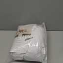 Rectangular Fitted Events Stretch White Table Covers Washable Spandex Spring Tablecloth Protector for Party, Wedding, Cocktail, Banquet, Festival