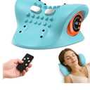 Neck Massager 2026 New Upgrade 3 in 1 Portable Massager with Heat &Comfortable Stretching–Adjustable Intensity for Neck & Shoulder Relaxation at Home,Office,Travel