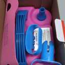 Balloon Pump Electric,110V 600W Balloon Blower Inflator Dual Nozzle Air Pump Balloons Inflator for Decoration, Party, Sport,Gifts:2 Balloon Tying Tools (Rose Red)