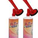 FARBIN Loud Air Horn Handheld Pump Air Horn Noisemakers for Kids Birthday Party, Football Match Sporting Events, Festival Celebrations, Fog Warning Horn Trump, 2pcs (Mini handheld horn 2pcs)