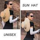 ZOORON Sun Hats for Men Women UPF 50+ Bucket Hat UV Protection Boonie Hat for Fishing Hiking Garden Safari Beach